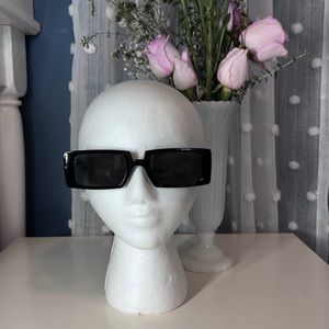 Rectangular Black Sunglasses